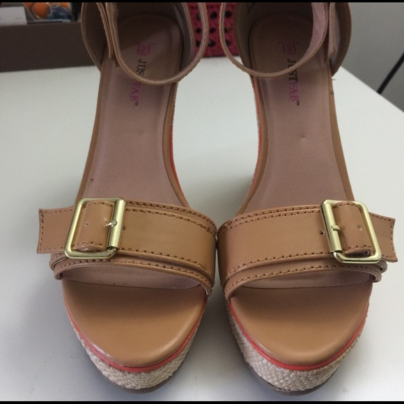 NWOT JustFab Amalfi Wedge - Picture 3 of 4